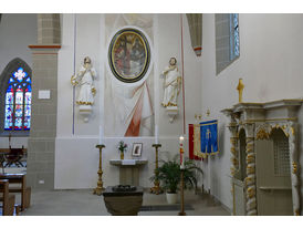 Altar- und Straßenschmuck zu Fonleichnam (Foto: Karl-Franz Thiede)